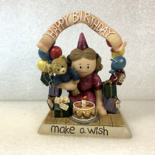 1998 Zingle Berry Make A Wish, Happy Birthday 4.5' Tall Collectible Figurine picture