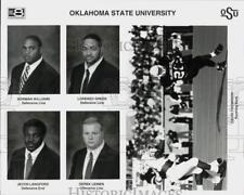 Press Photo Oklahoma State college football head shots - afa11148 picture