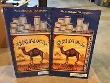 Two Large Vintage Camel Cigarette Signs picture