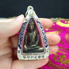 Phra Buddha , Rare Thai Amulet Collect Buddhism Talisman Pendant Buddha Khmer picture
