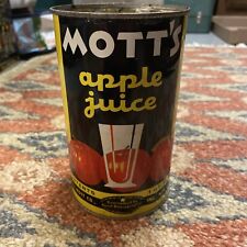 Vintage MOTT’S Apple Juice Can - No Top picture