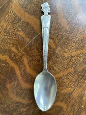 Vintage Charlie McCarthy Spoon Silver Plate Retro 30s 40s 50s Collectible picture