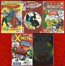 Amazing Spider-Man Avengers X-Men - Lot of 5 Facsimiles - All 5 NM or better picture