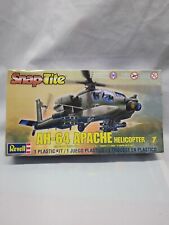 Vintage Revell AH-64 Apache Helicopter Snap Tite 1:72 Scale Model Kit  picture