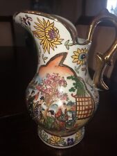vintage antique porcelain pitchers picture
