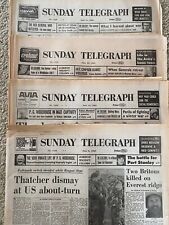 Sunday Telegraph Newspaper 6th 20th OR 27th June 1982 ORIGINAL & COMPLETE picture
