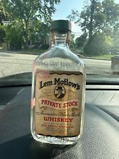 Lem Motlow Private Stock 1/2pint Jack Daniels Empty Bottle Tennessee Tax Stamp picture
