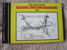 PRE-GROUPING RAILWAY JUNCTION DIAGRAMS 1914 picture