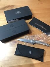 Kizer Cutlery Splinter Framelock Titanium Handle S35VN Folding Knife 3457A1 picture