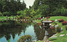 Vancouver BC Canada, Nitobe Gardens, UBC University Grounds, Vintage Postcard picture