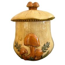 Vintage Arnel's Mushroom Ceramic Canister picture