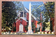 Christ Episcopal Church Dover Delaware Linen Postcard picture