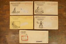 WWII 1940's Fashion Clothing Patterns in Original Envelopes 5 Total Girl Images picture