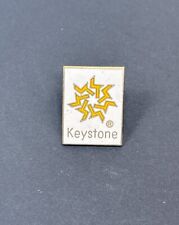 Vintage Keystone Skiing Ski Pin Colorado CO Souvenir Resort Travel Lapel Badge picture
