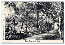 c1920's East Road Scene Sheffield Massachusetts MA Unposted Vintage Postcard picture