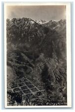 c1910's Aerial View Of Ouray Colorado CO RPPC Photo Unposted Vintage Postcard picture