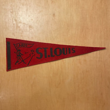 Vintage 1950s St. Louis Cardinals 5x15 Felt Pennant Flag picture