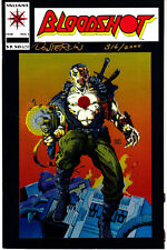 Bloodshot #1 Chromium Cover (Valiant, 1993) - Signed - COA - Vintage - #316/2000 picture