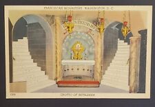Washington D. C. Franciscan Monastery Grotto of Bethlehem Unposted Postcard picture