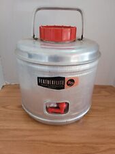 Poloron Featherlite Aluminum Water Cooler with Spout 2 Gallon 1950s Vintage USA picture