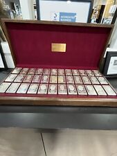 ***RARE*** The Danbury Mint PRESIDENTIAL SILVER INGOTS COLLECTION picture