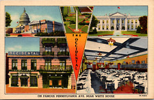 The Occidental Restaurant Washington DC Where Statesman Dine Vintage Postcard   picture