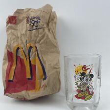 Vintage 1999 McDonald’s Disney Animal Kingdom Tumbler Mickey Mouse Original Bag picture