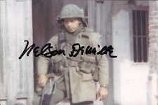 Nelson DeMille Signed 4x6 Photo Vietnam War Army Author Up Country Autograph picture