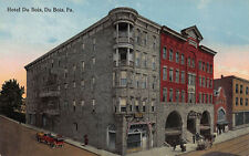 Hotel Du Bois, Du Bois, Pennsylvania, 1914 postcard, unused picture