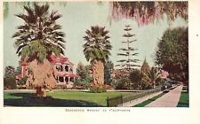 Postcard CA Residence Street in California Undivided Back Vintage PC H7676 picture