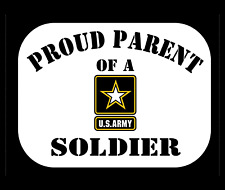 Proud Parent of a US ARMY Soldier USA Military decal sticker bumper sticker picture