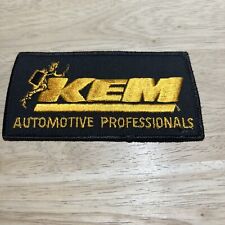 Old Vintage 1980s KEM AUTOMOTIVE CAR HIGH PERFORMANCE RACING Advertising Patch picture