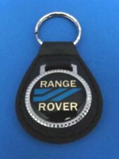 Rover genuine grain leather keychain key fob used old stock collectible picture
