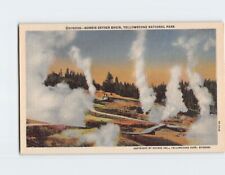 Postcard Norris Geyser Basin Yellowstone National Park Wyoming USA picture