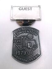 American Legion 61st National Convention Medal 1979 Houston Texas Vintage Guest picture