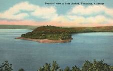 Vintage Postcard Beautiful View Of Lake Norfork From Tower Henderson Arkansas AR picture