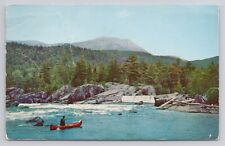 Postcard Mt Katahdin From West Branch Between Millinocket And Greenville Maine picture