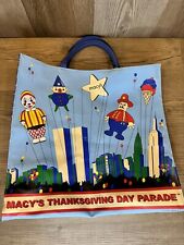Macy's NYC Thanksgiving Day Parade Tote Bag Collectible 2001 picture