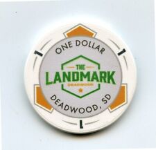 1.00 Chip from the Landmark Casino Deadwood South Dakota 2024 Release picture