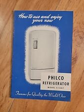 1948 Philco Refridgerator How to Use and Enjoy Booklet picture