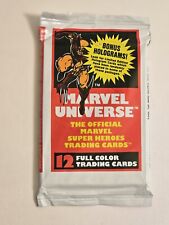 Marvel Universe 1990 Impel Series 1 Trading Cards 1 Pack Sealed Wolverine NOS picture
