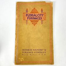 Early 1900's Floral City Furnaces Monroe Foundry Mich Catalog 28 Steam Boilers picture