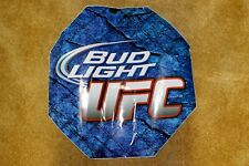 Vtg 2009 UFC Fighting Octagon Garage Wall Floor Man Cave Bud Light Sticker picture