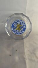 Lowenbrau  4” Glass Vintage Ashtray Munchen Made In Germany picture