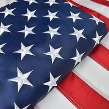 American Flag 5x8 FT, US Flag Made in USA High Wind with Embroidered Stars, S... picture