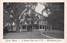 Woodbury CT Connecticut Curtis House Inn Hotel Marion Wiese Vtg Postcard E27 picture