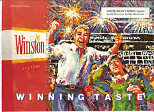 1989 Winston Cigarettes Vintage Magazine Ad   Winning Taste picture