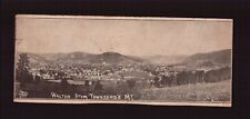 POSTCARD : NEW YORK - WALTON NY - TOWN VIEW FROM MT TOWNSEND 1905 CUT DOWN picture