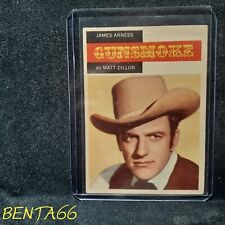 1958 TV Westerns 🔥 Gunsmoke James Arness As Matt Dillon Rookie Card # 1 picture