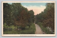 Postcard Scene Near Vandergrift Pennsylvania c1920 picture